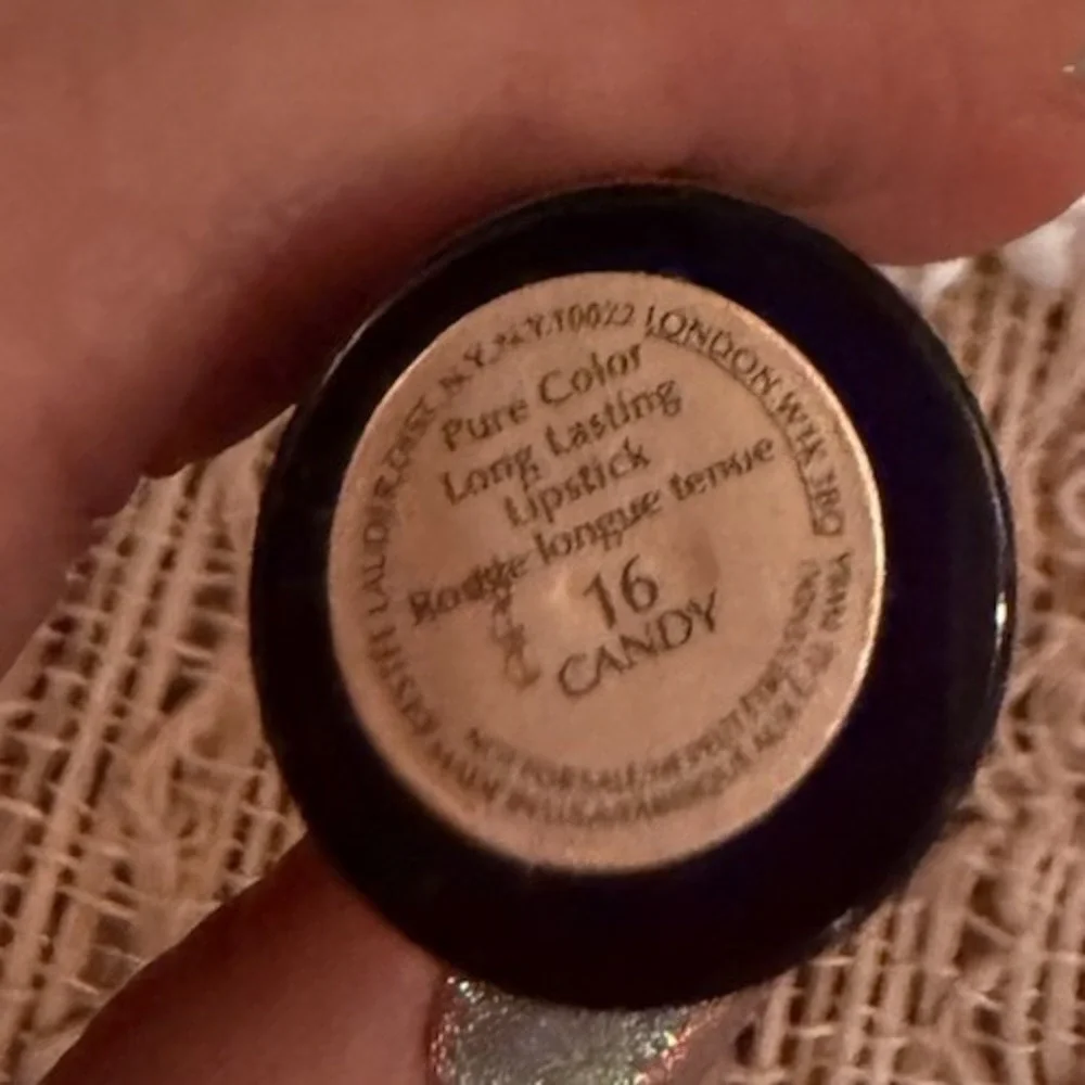 Estee Lauder Pure Color Long Lasting Rouge Lipstick #16 Candy Hard‎ To Find